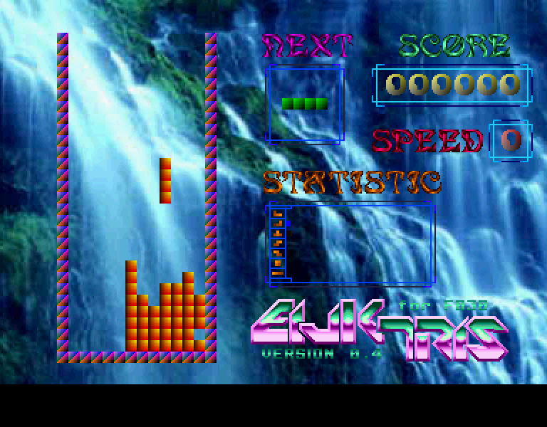 Eijktris [Falcon030] atari screenshot